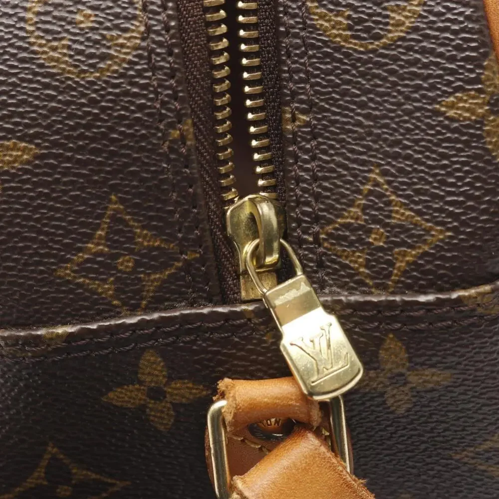 LOUIS VUITTON Brown Monogram Leather Shoulder Bag - Picture 9 of 14